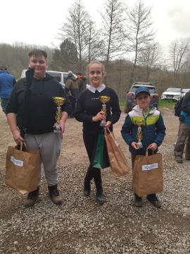 Tudi mladi ribiči so bili uspešni